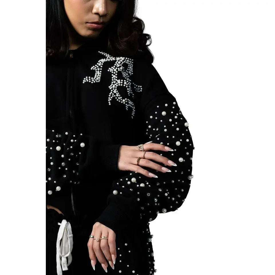 Black ‘Pearl’ Hoodie