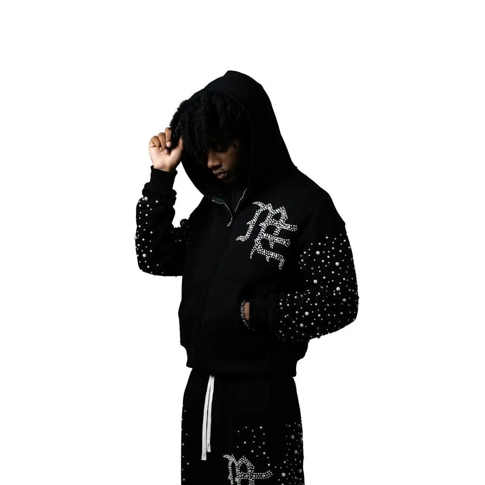 Black ‘Pearl’ Hoodie