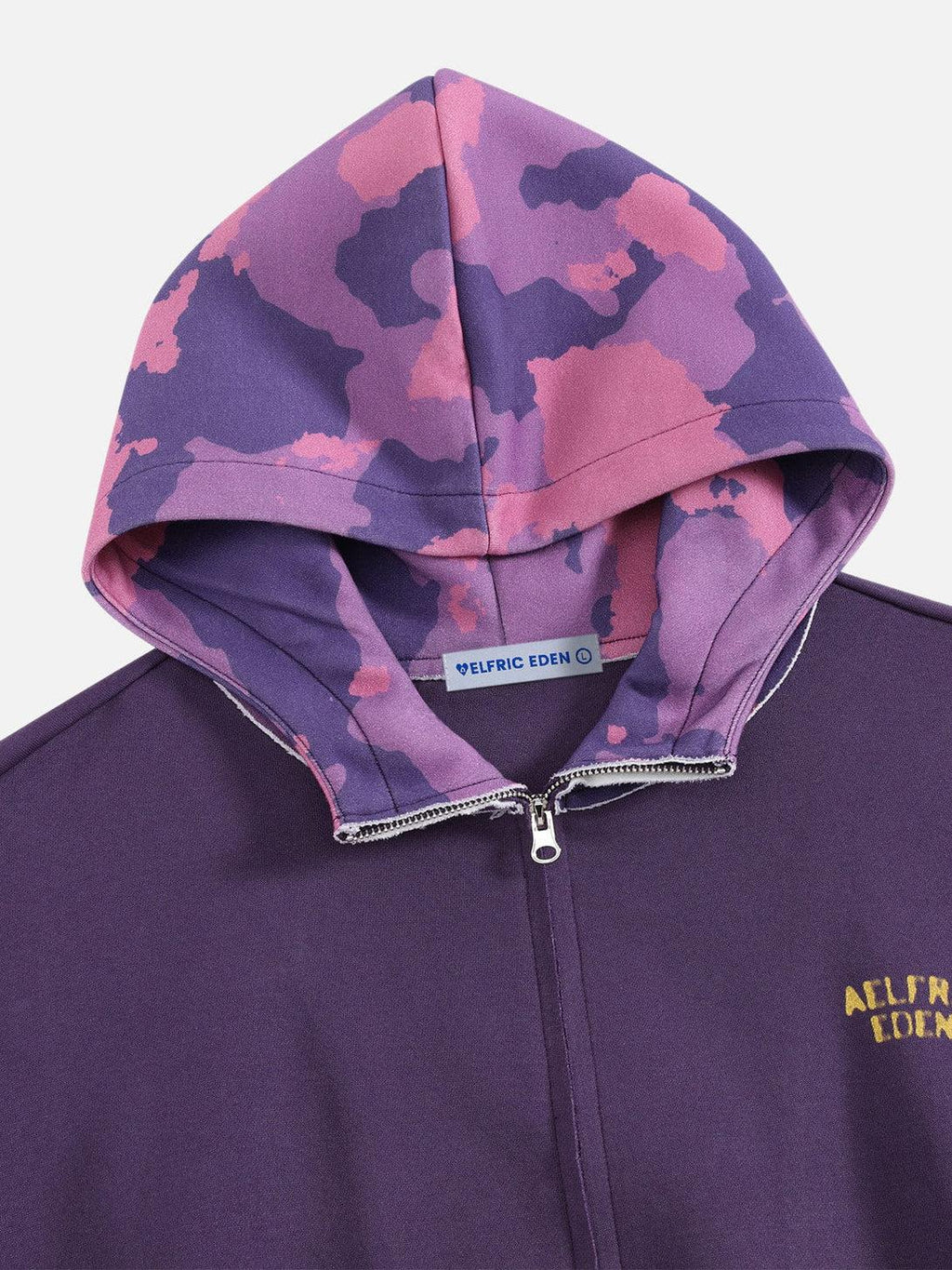 Aelfric Eden Boxy CAMO Hood Zip-up Oversize Hoodie